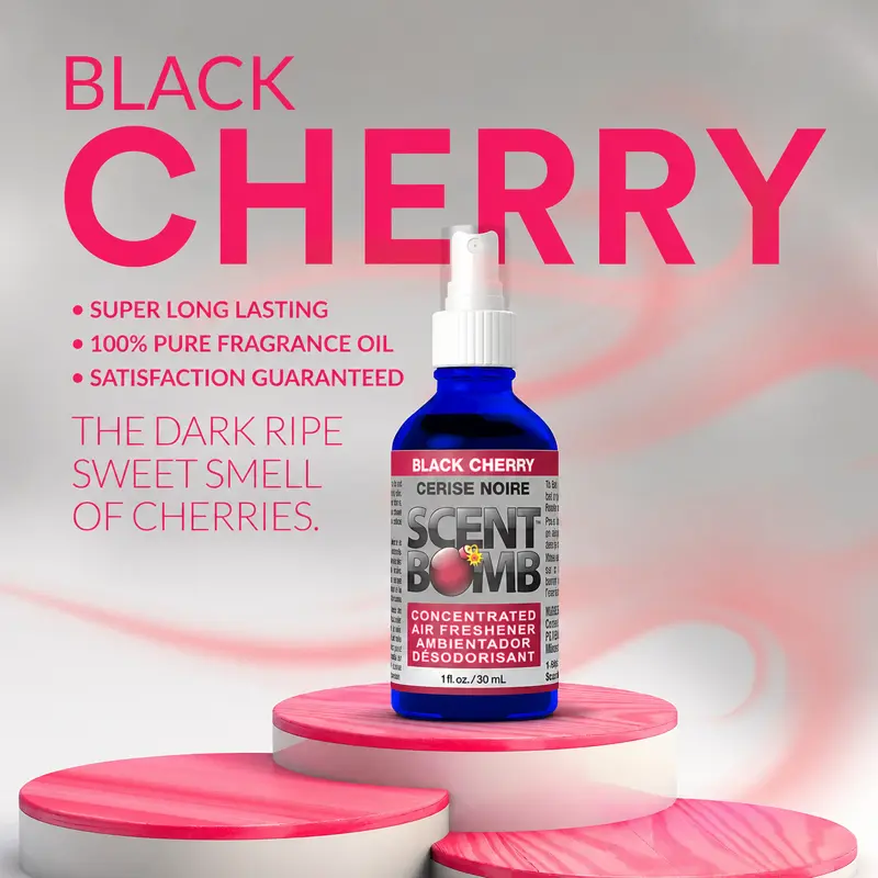 Scent Bomb Black Cherry — concentrated air freshener spray