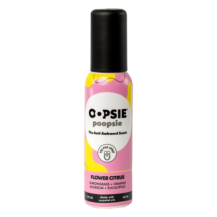 Oopsie Poopsie Flower Citrus pre-poop toilet spray